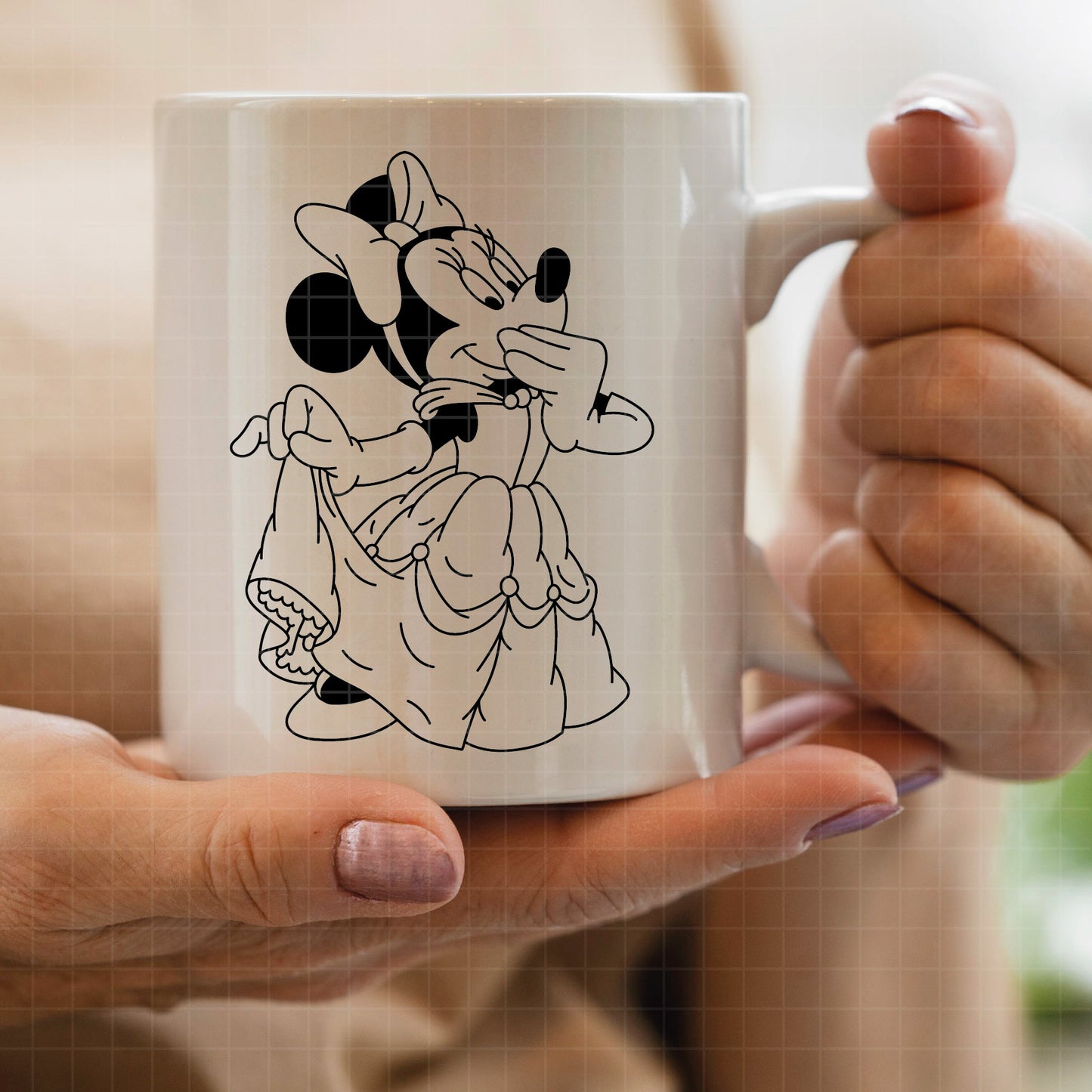 COD3916 - Minnie belle svg, Minnie svg, Spring svg, Disney svg, disneyland t shirt svg, Disney svg