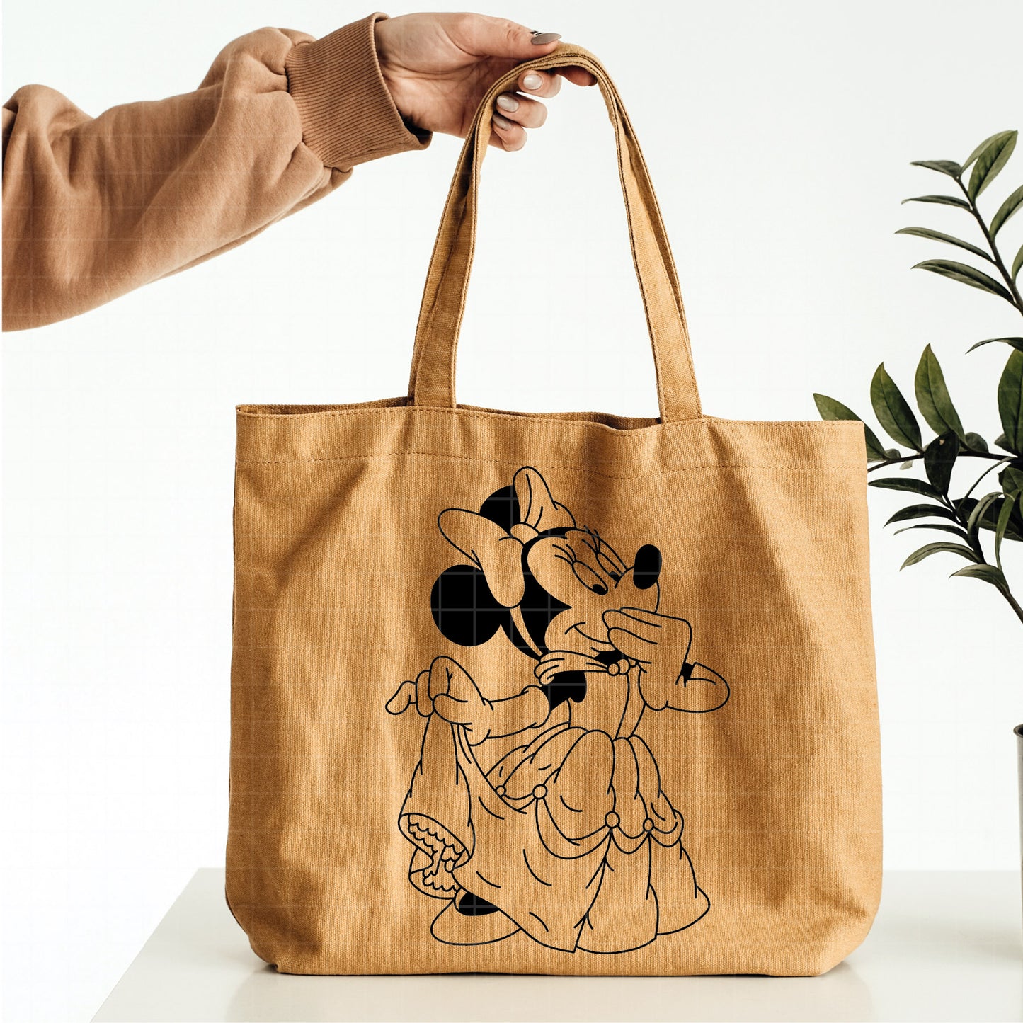 COD3916 - Minnie belle svg, Minnie svg, Spring svg, Disney svg, disneyland t shirt svg, Disney svg