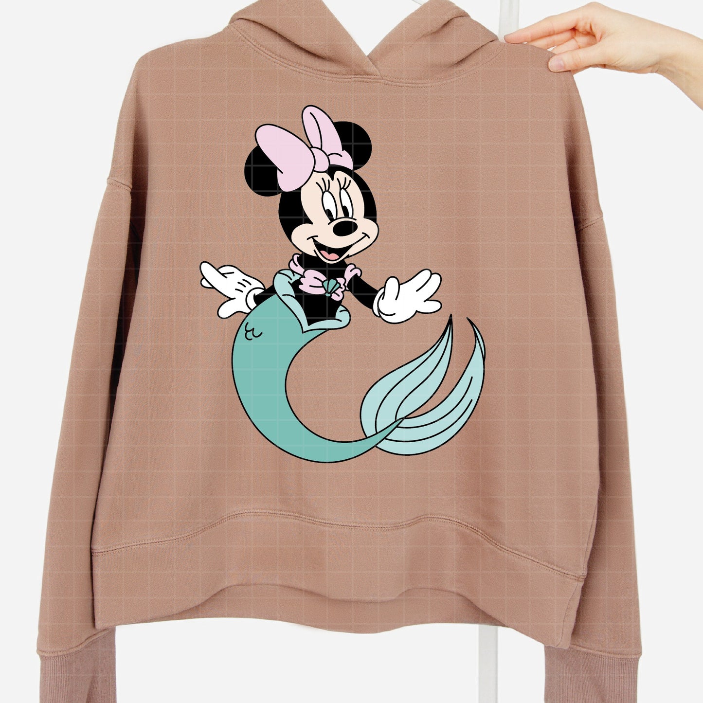 COD3917 - Minnie mermaid svg, Minnie svg, Spring svg, Disney svg, disneyland t shirt svg, Disney svg