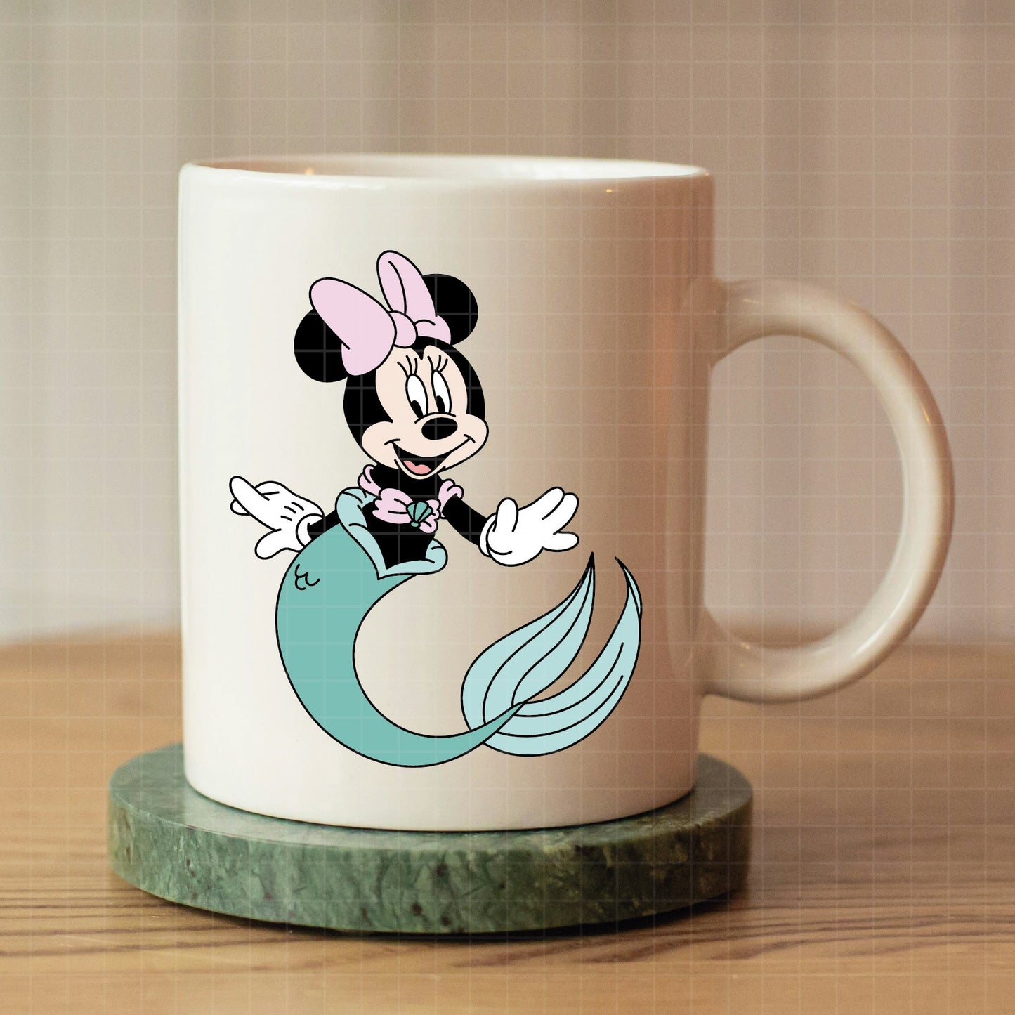 COD3917 - Minnie mermaid svg, Minnie svg, Spring svg, Disney svg, disneyland t shirt svg, Disney svg