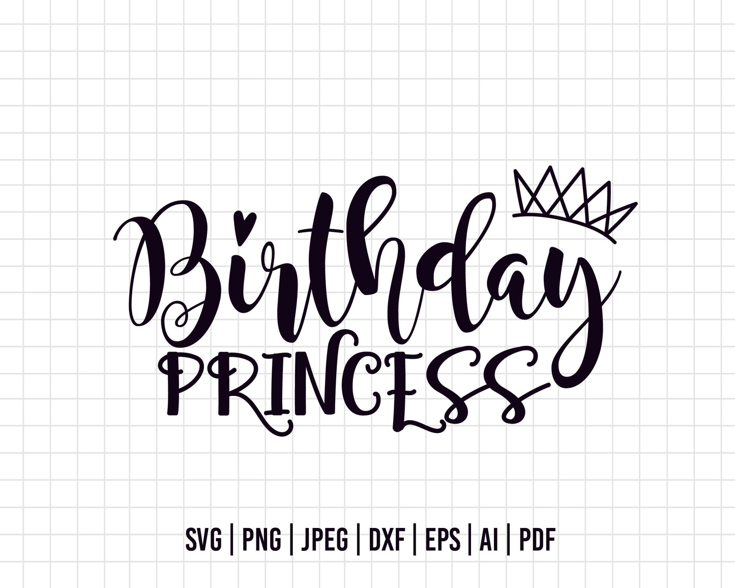 COD392- Birthday princess svg, princess Svg, Disney svg, Magical svg