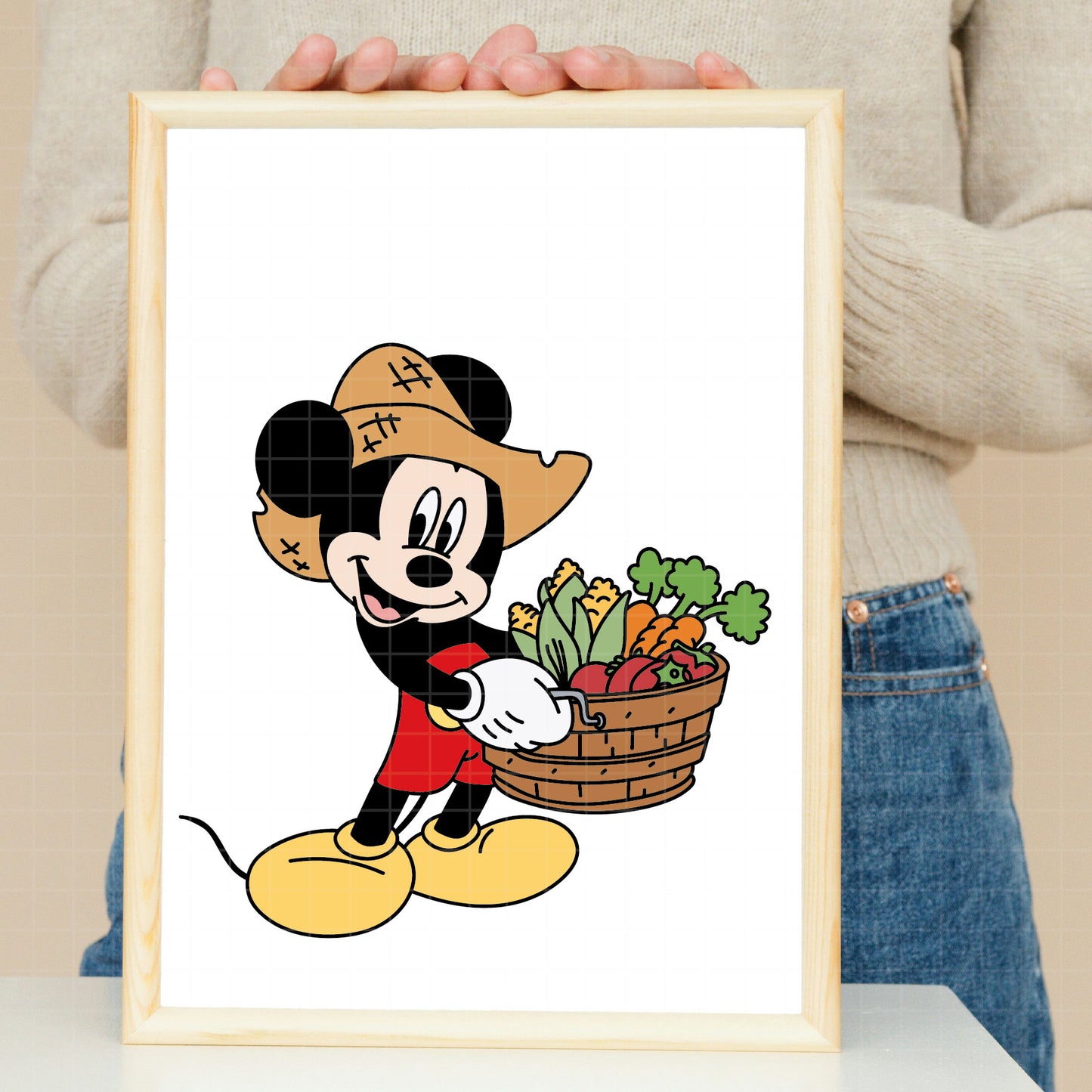 COD3921 - Mickey svg, Mickey jarden Svg, Disney svg, Magical svg, Mickey face svg