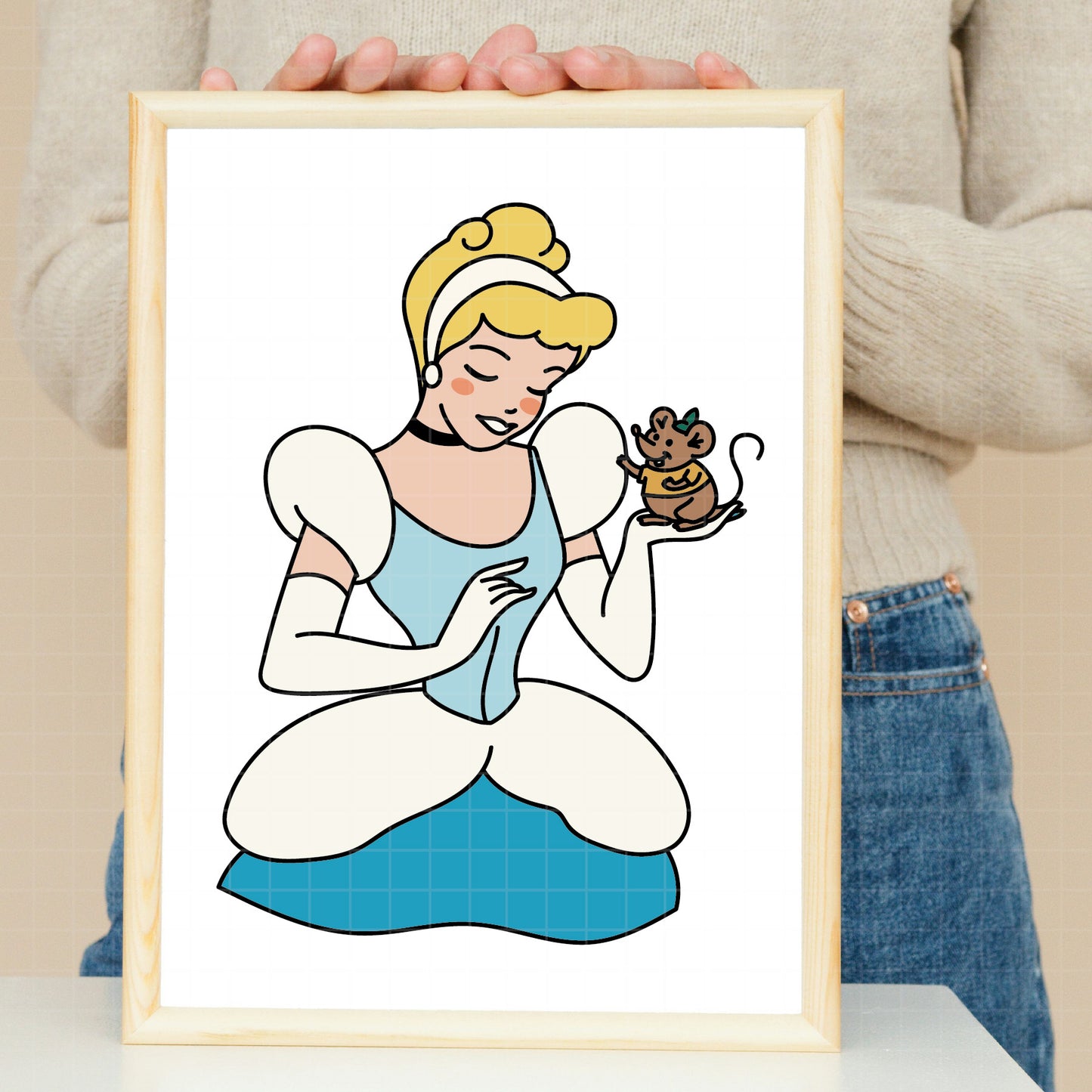 COD3924 - Cinderella svg, Princess svg, Princess for Cricut Silhouette, Tumbler svg, disney svg