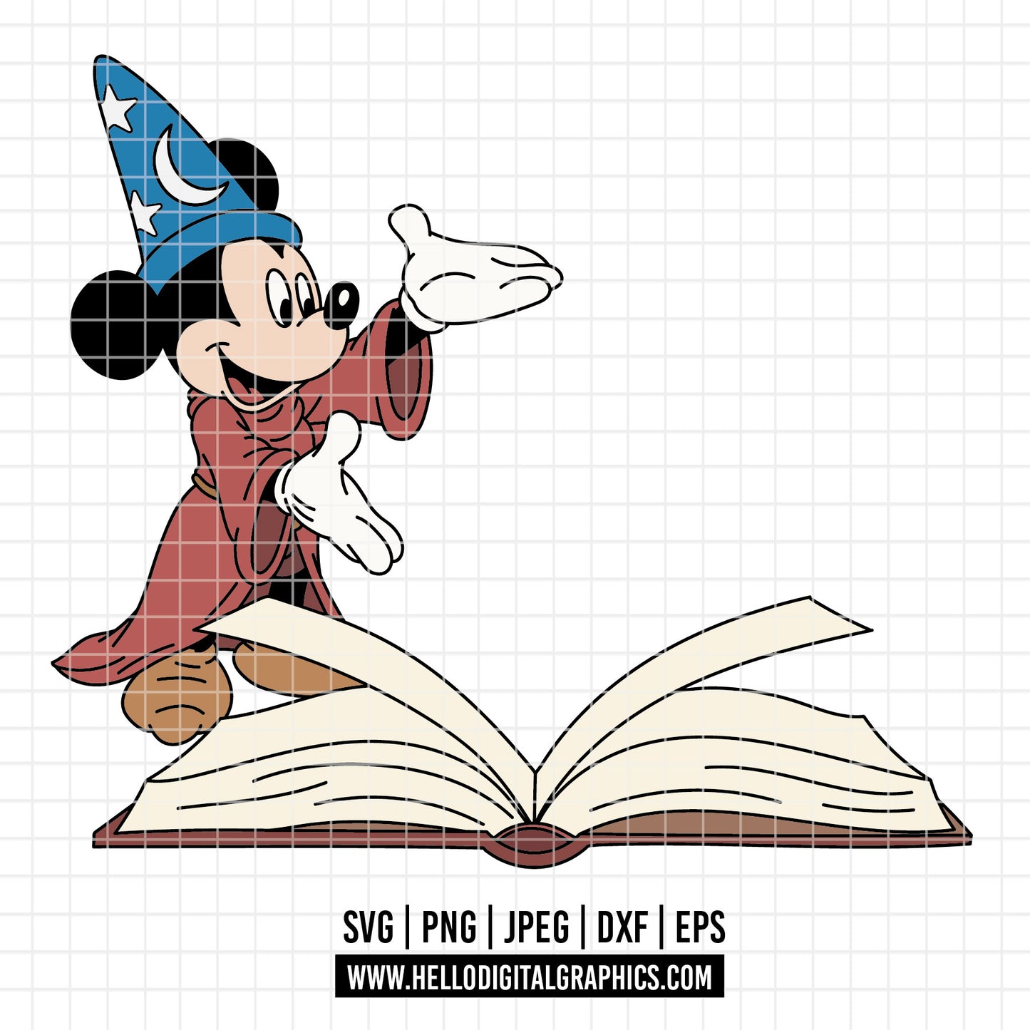 COD3927 - Disney Fantasia svg, Fantasia Sweatshirt svg, Mickey Stay Magical Shirt clipart, dtf