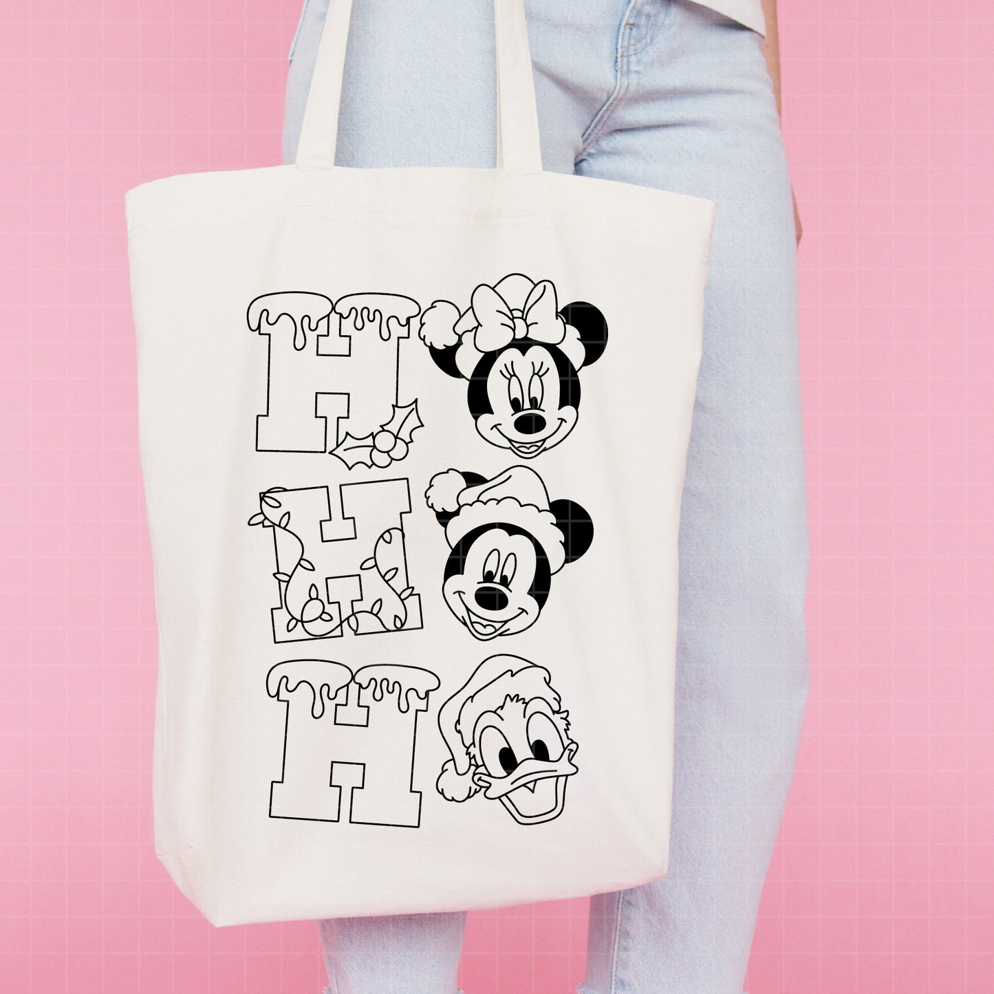 COD3935 - Mickey and minnie christmas svg, Disney svg, mickey svg, minnie svg, Silhouette, Cricut