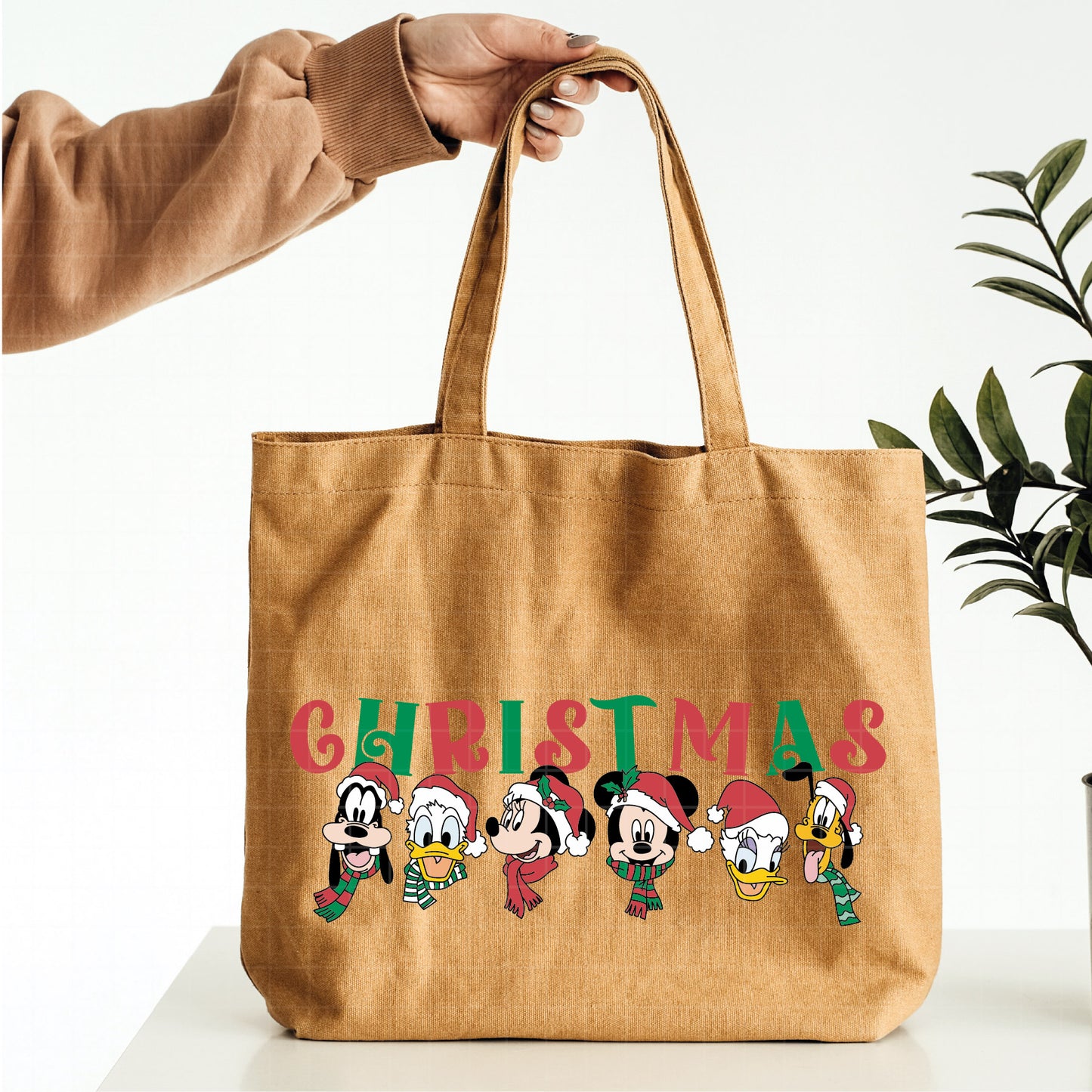 COD3936 - Mickey and minnie christmas svg, Disney svg, mickey svg, minnie svg, Silhouette, Cricut