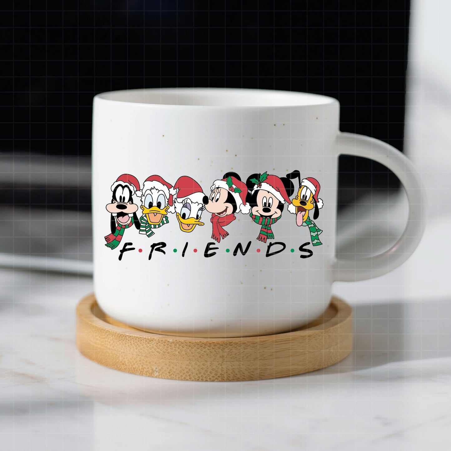 COD3938 - Mickey and minnie christmas svg, Disney svg, mickey svg, minnie svg, Silhouette, Cricut