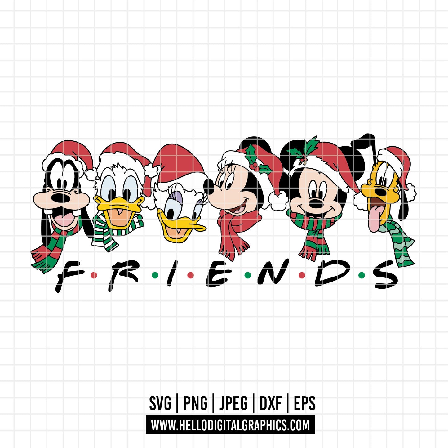 COD3938 - Mickey and minnie christmas svg, Disney svg, mickey svg, minnie svg, Silhouette, Cricut