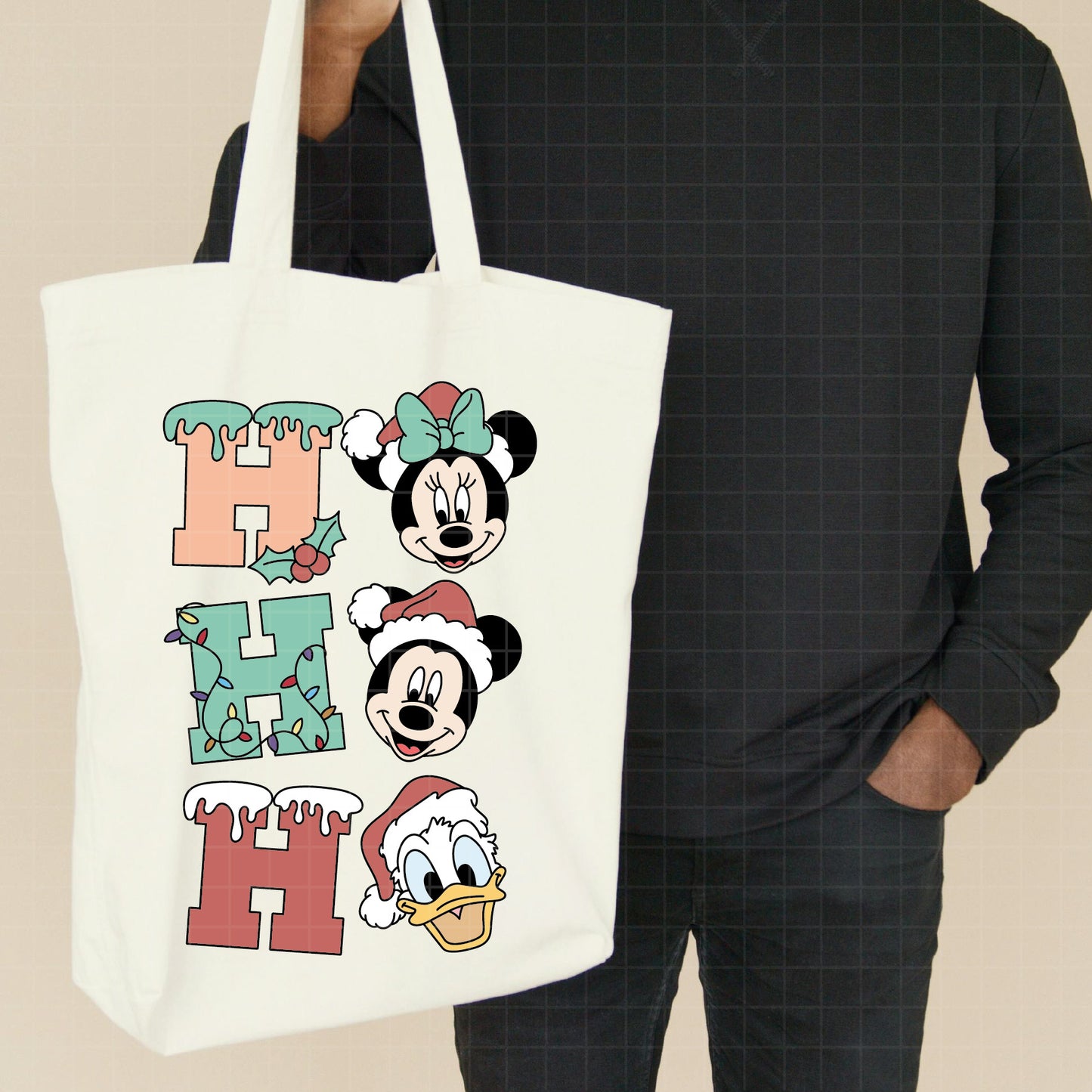 COD3940 - Mickey and minnie christmas svg, Disney svg, mickey svg, minnie svg, Silhouette, Cricut