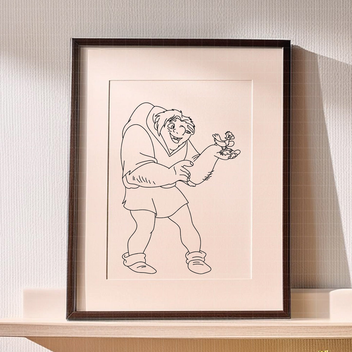 COD3942 - The Hunchback of Notre Dame svg, The Hunchback of Notre Dame cricut