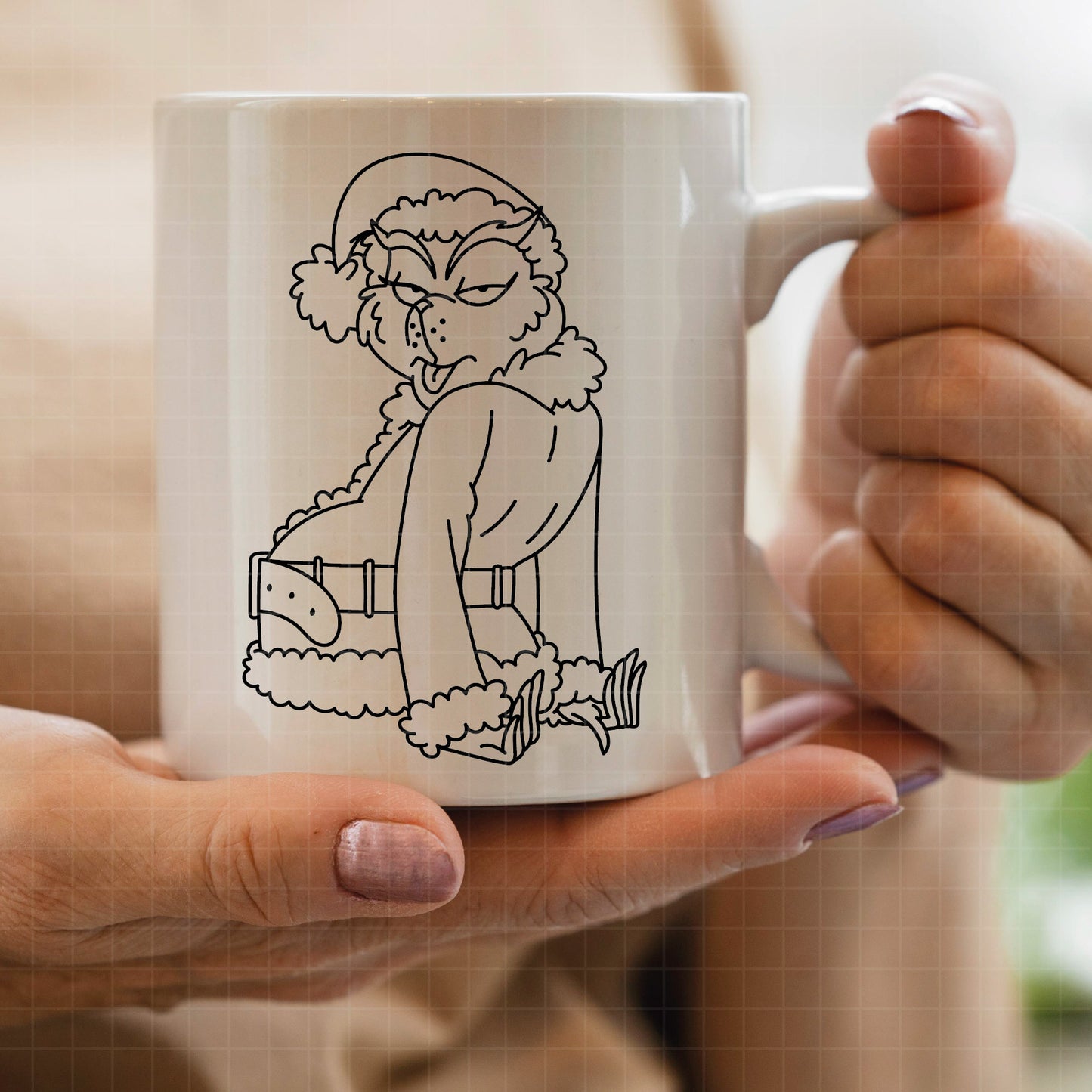 COD3950 - Grinch Face Svg, Green Character svg, Grinch Christmas svg, christmas svg, Cricut, silhouette