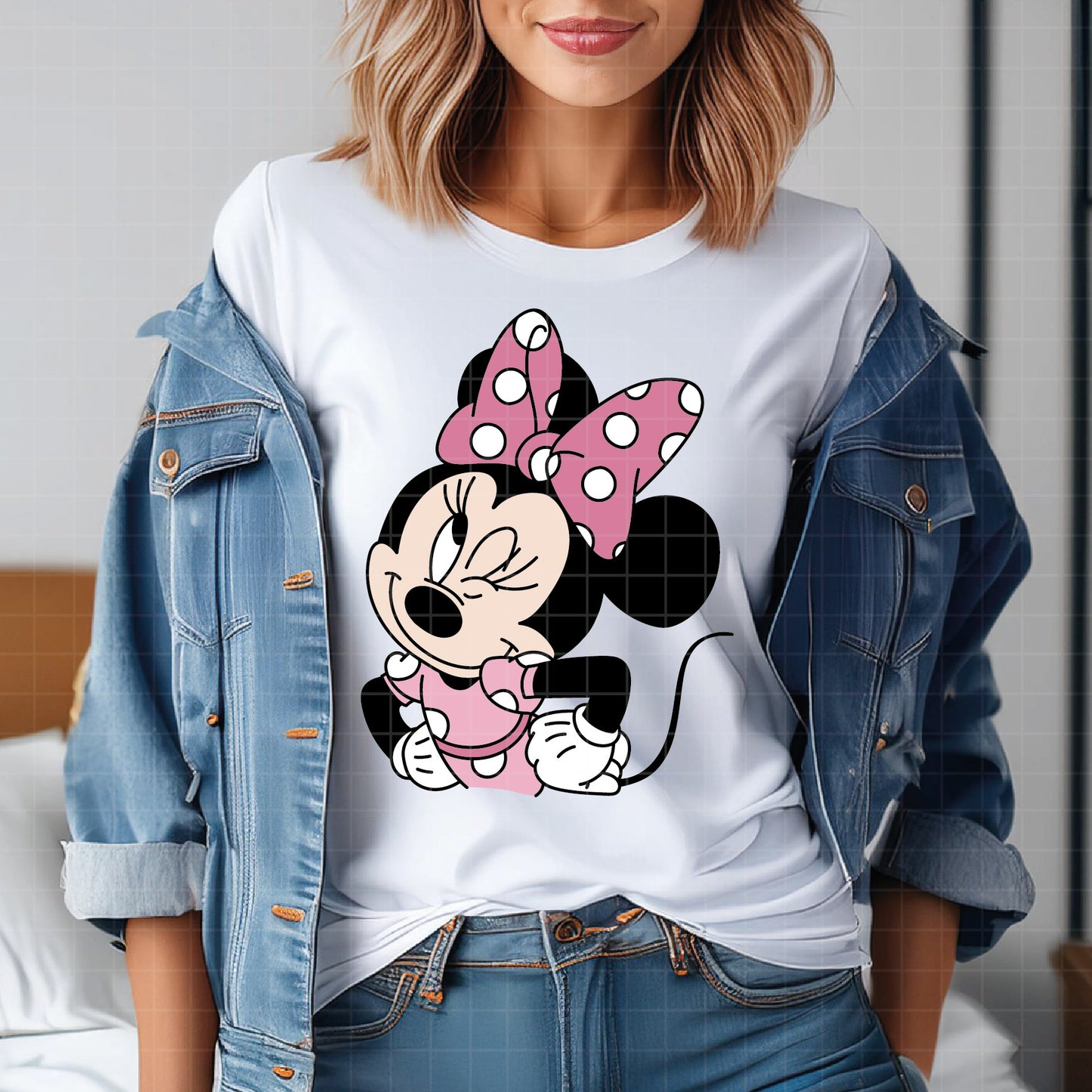 COD3954 - Minnie svg, Disney svg, disneyland t shirt svg, Disney svg, dtf, sublimation