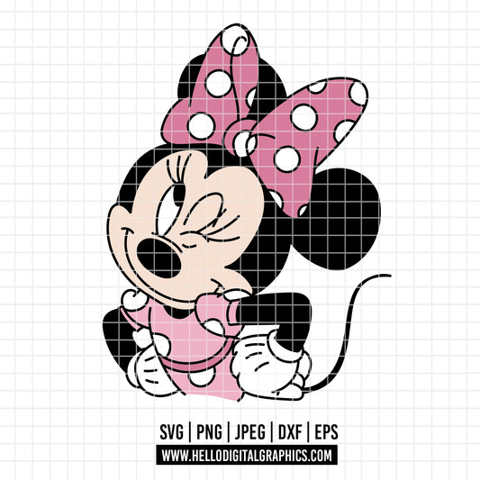 COD3954 - Minnie svg, Disney svg, disneyland t shirt svg, Disney svg, dtf, sublimation