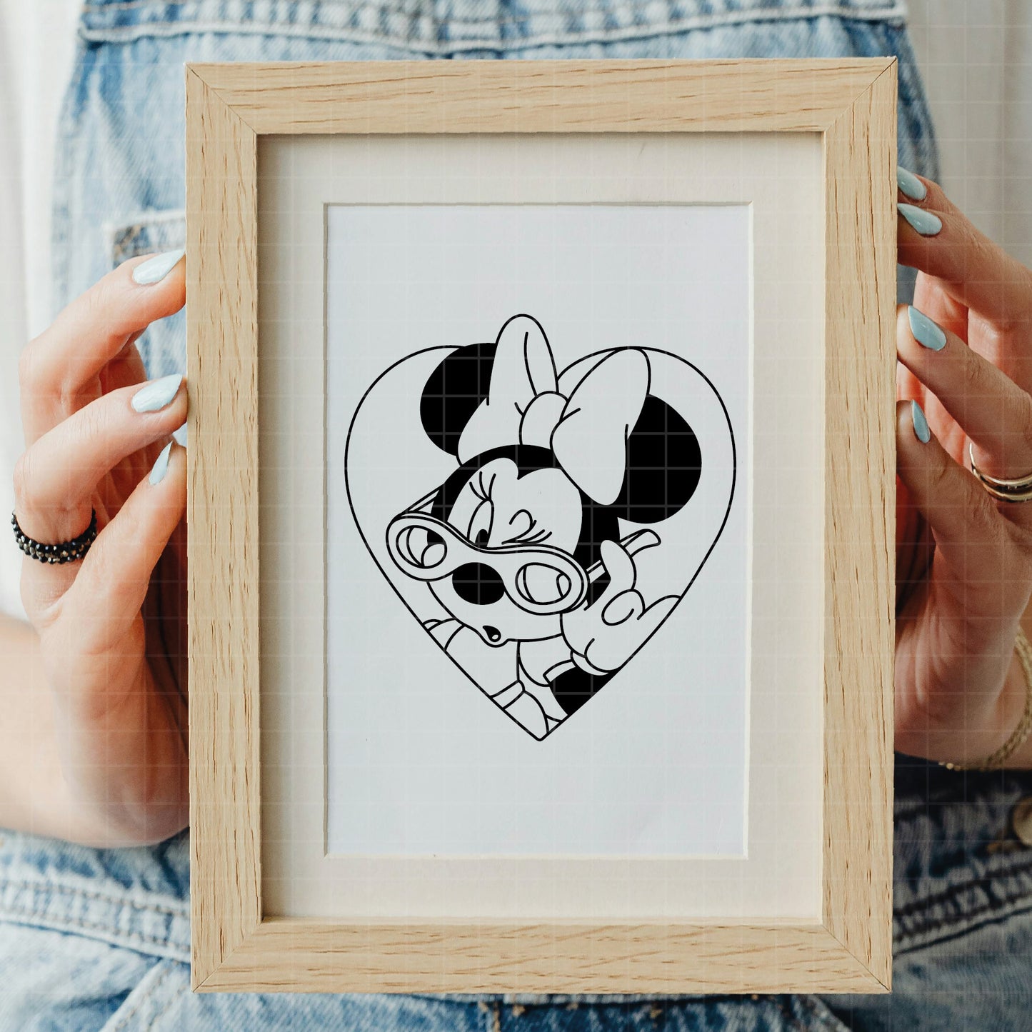 COD3955 - Minnie svg, Disney svg, disneyland t shirt svg, Disney svg, dtf, sublimation