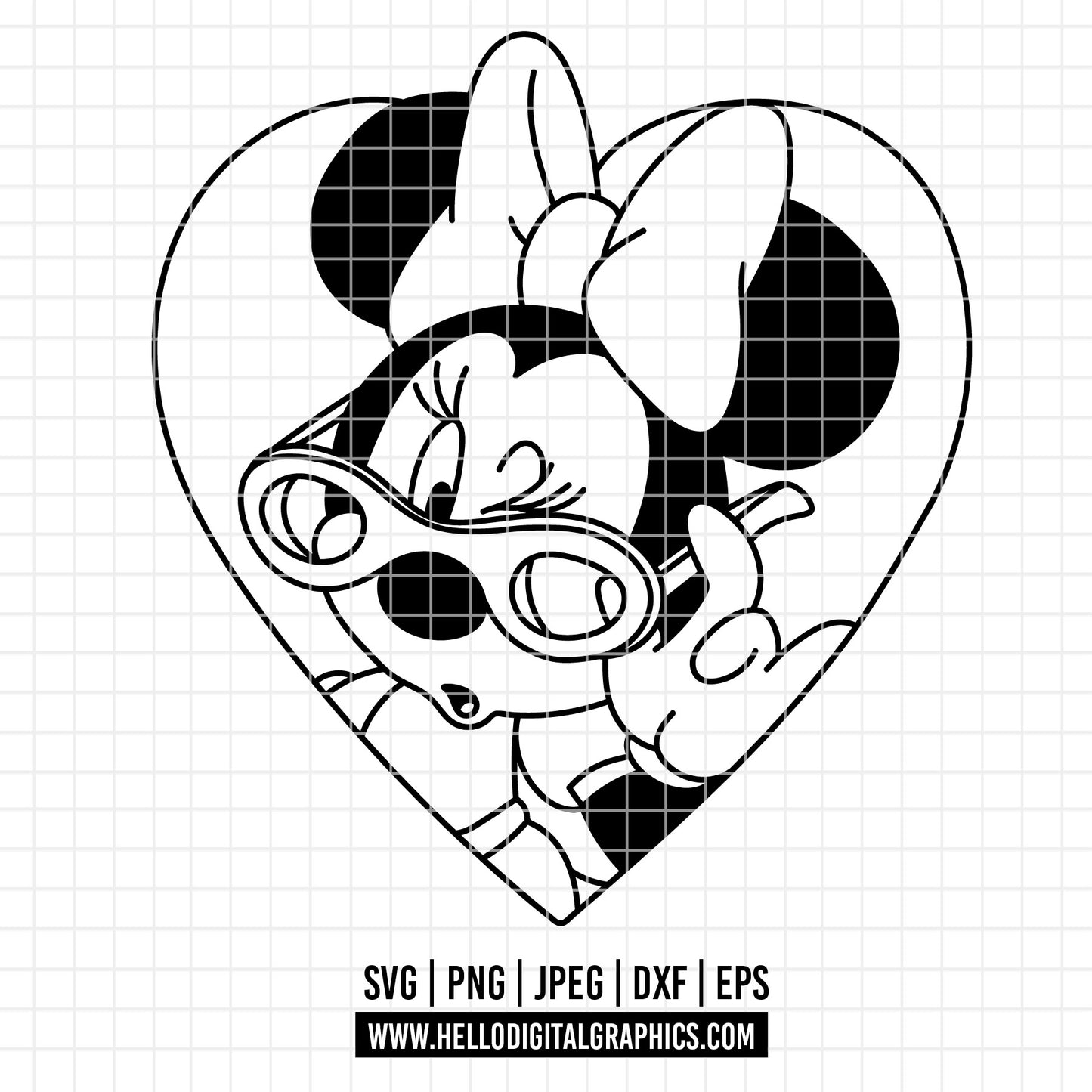 COD3955 - Minnie svg, Disney svg, disneyland t shirt svg, Disney svg, dtf, sublimation