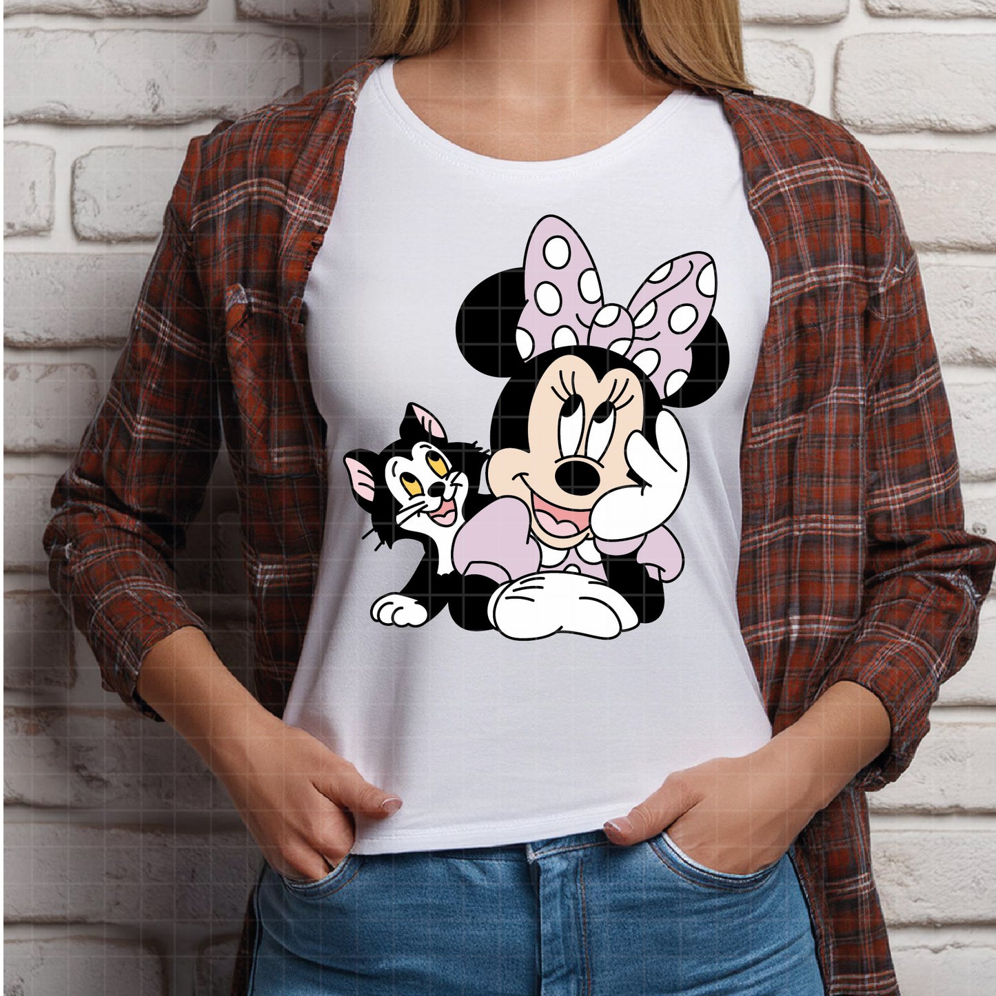 COD3956 - Minnie svg, Disney svg, disneyland t shirt svg, Disney svg, dtf, sublimation