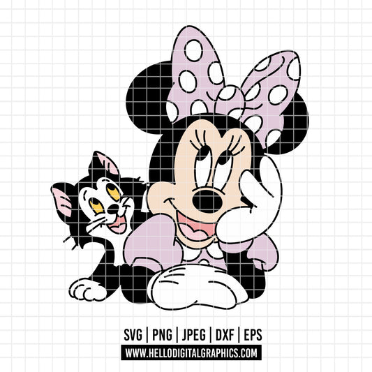COD3956 - Minnie svg, Disney svg, disneyland t shirt svg, Disney svg, dtf, sublimation