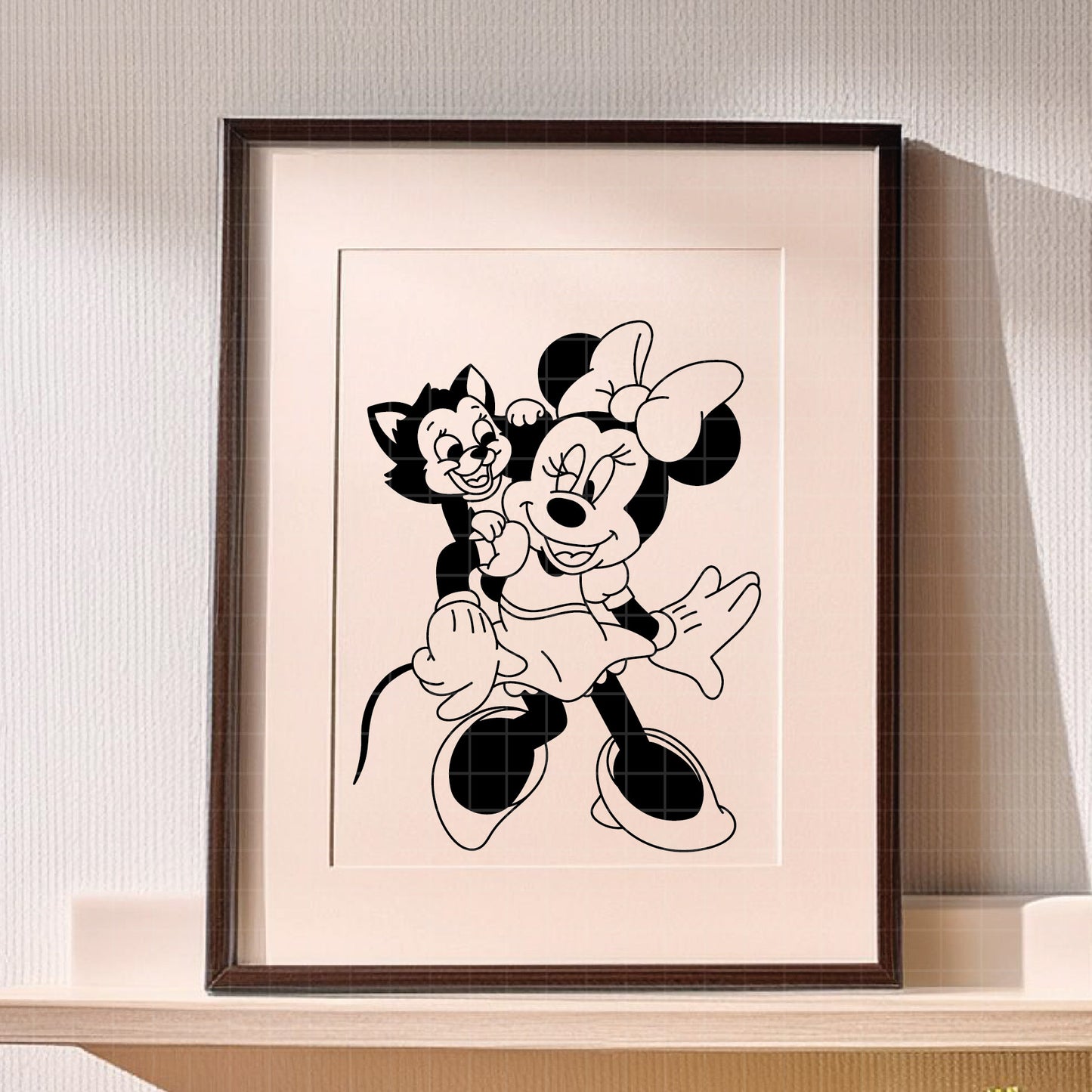 COD3957 - Minnie svg, Disney svg, disneyland t shirt svg, Disney svg, dtf, sublimation