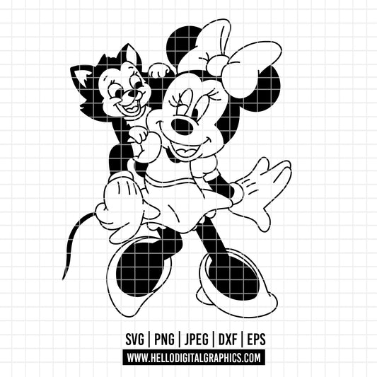 COD3957 - Minnie svg, Disney svg, disneyland t shirt svg, Disney svg, dtf, sublimation