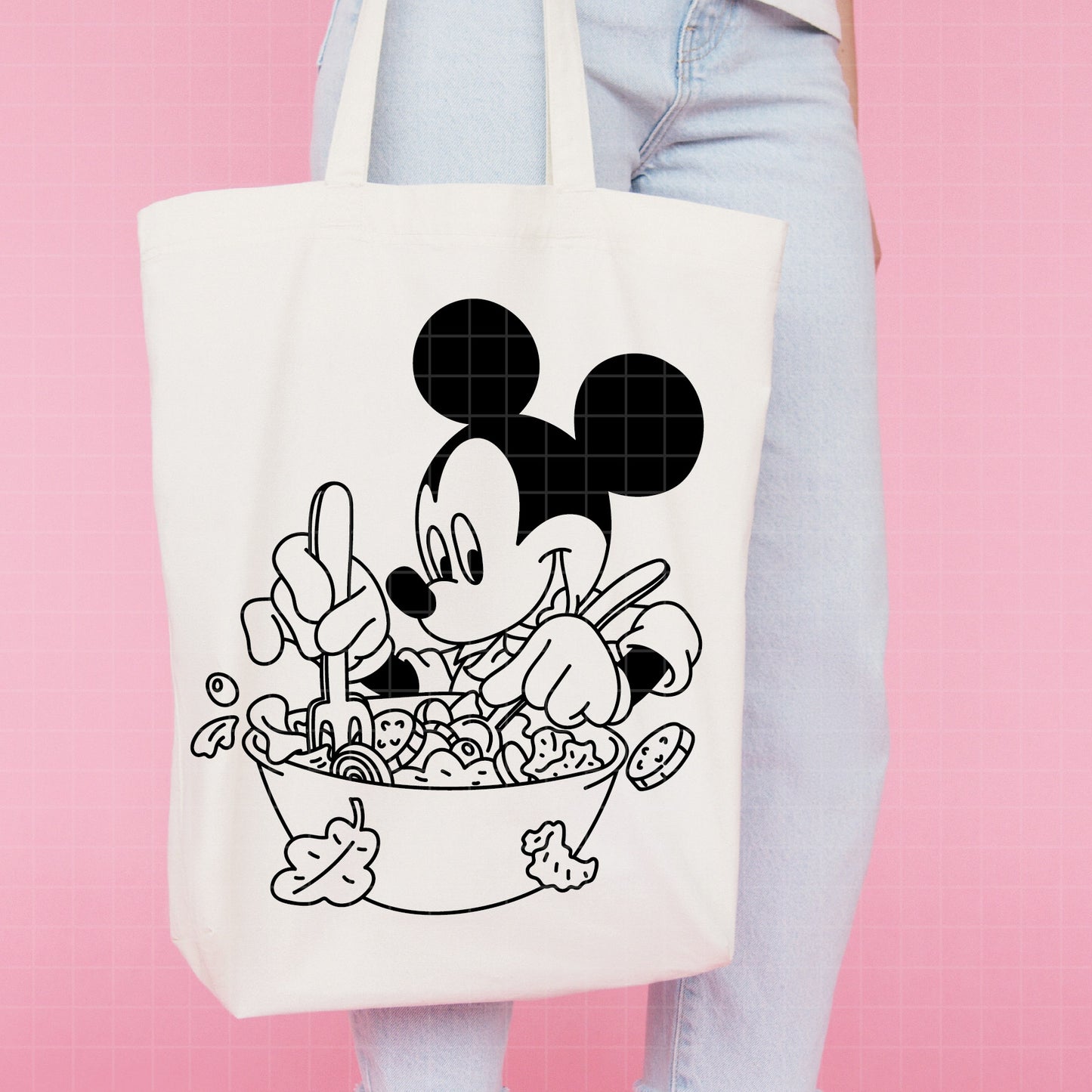 COD3958 - Mickey salad svg, Mickey jarden Svg, Disney svg, Magical svg, Mickey face svg, sublimation, dtf