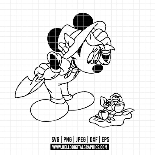 COD3960 - Minnie svg, Disney svg, disneyland t shirt svg, Disney svg, dtf, sublimation