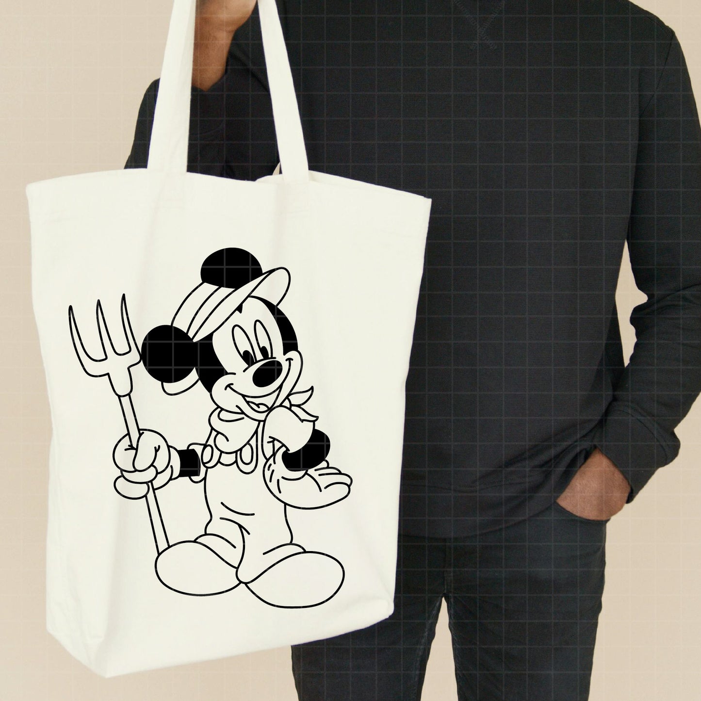 COD3963 - Mickey salad svg, Mickey jarden Svg, Disney svg, Magical svg, Mickey face svg, sublimation, dtf