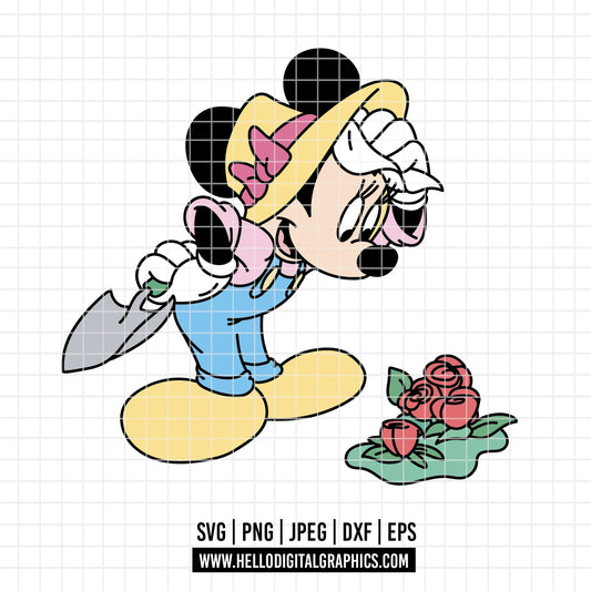 COD3964 - Minnie svg, Disney svg, disneyland t shirt svg, Disney svg, dtf, sublimation