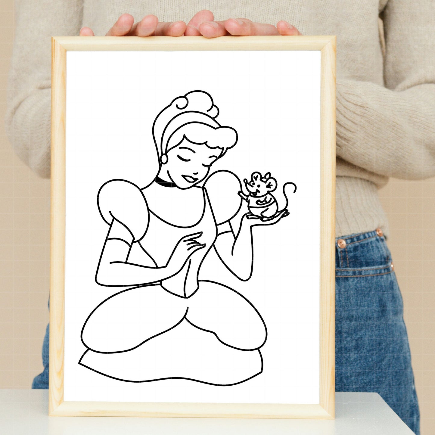 COD3965 - Cinderella svg, Princess svg, Princess for Cricut Silhouette, Tumbler svg, disney svg