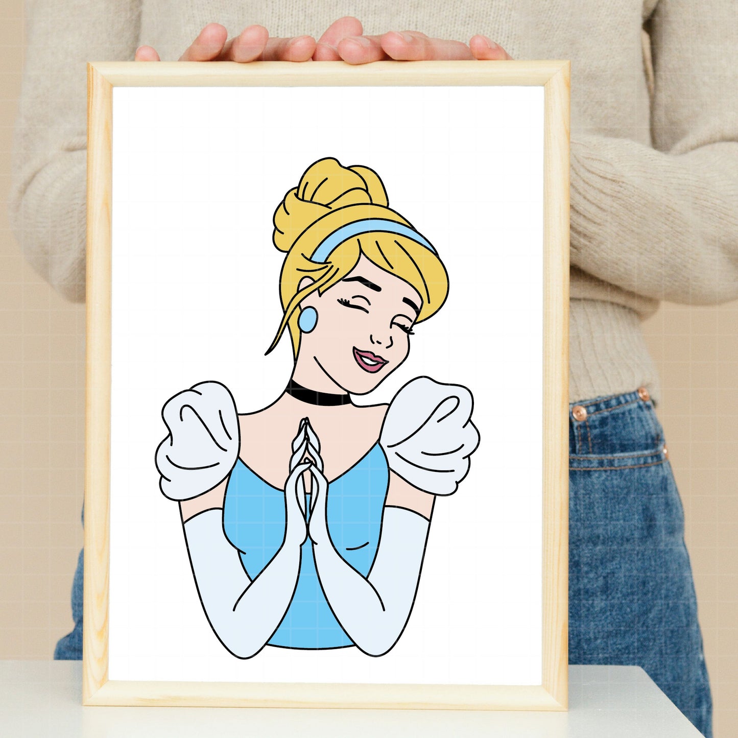 COD3968 - Cinderella svg, Princess svg, Princess for Cricut Silhouette, Tumbler svg, disney svg