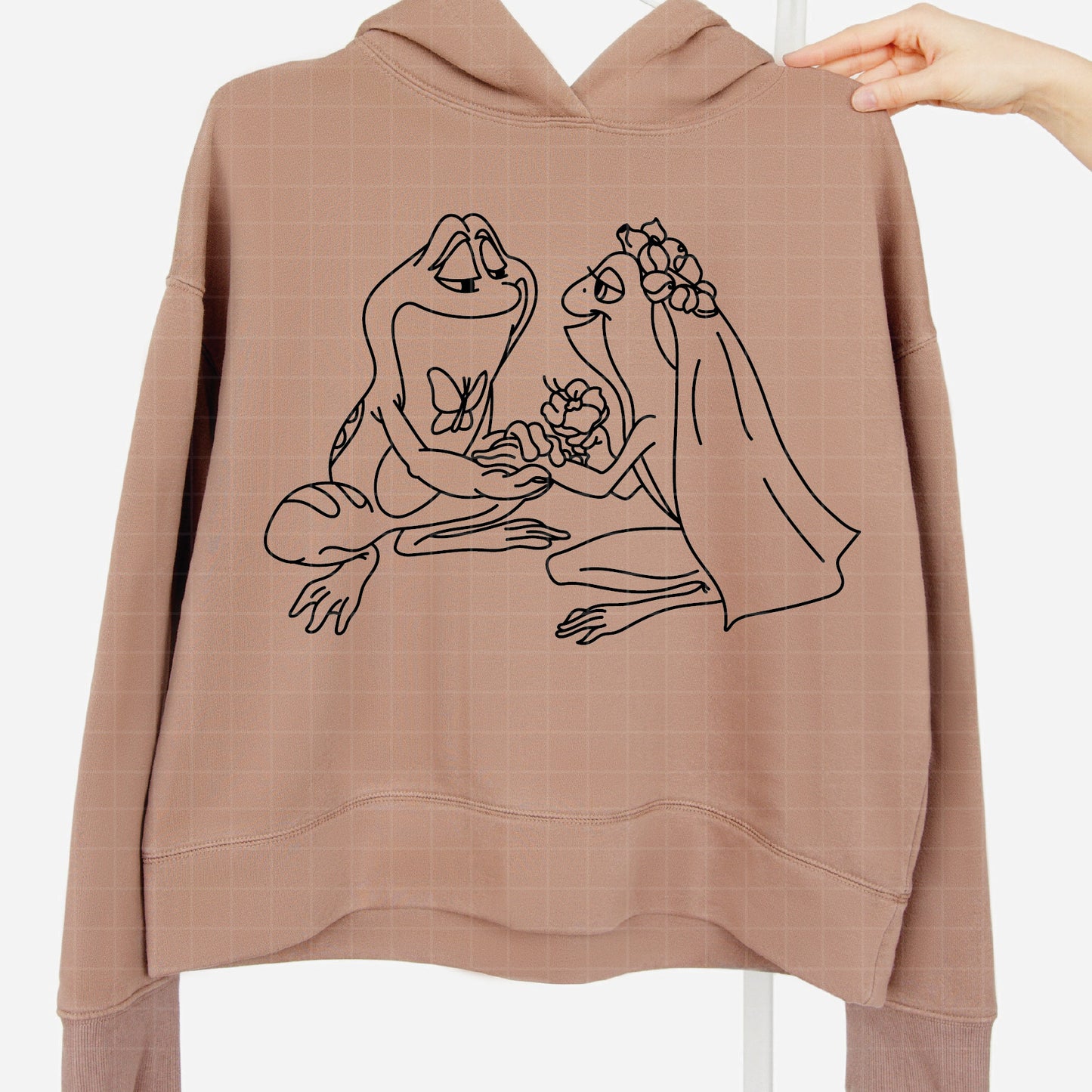 COD3975 - The Princess and the frog svg, tiana svg, frog svg, outline svg, cricut silhouette, Princess svg, Disney svg