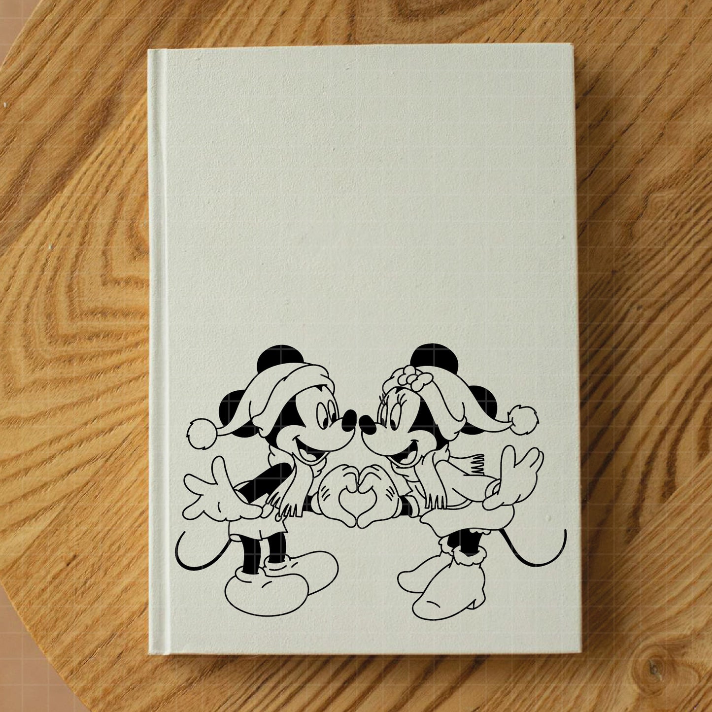 COD3977 - Mickey and minnie christmas svg, Disney svg, mickey svg, minnie svg, Silhouette, Cricut