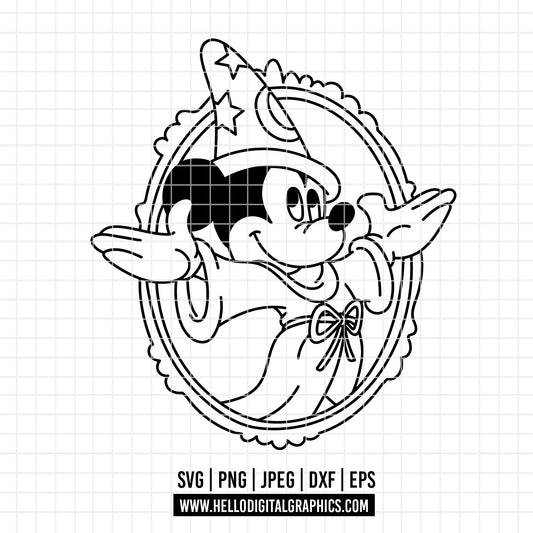 COD3981 - Disney Fantasia svg, Fantasia Sweatshirt svg, Mickey Stay Magical Shirt clipart, dtf