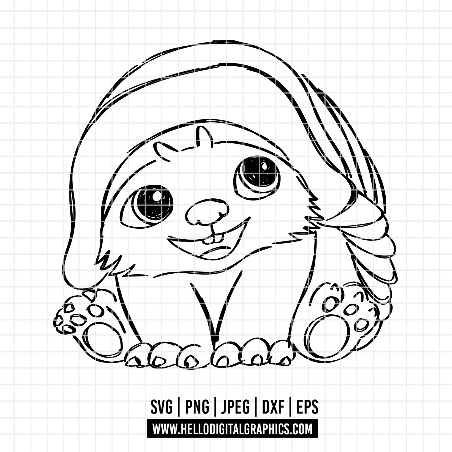 COD3998 - Raya and the last dragon SVG , Raya princess svg , Outline Svg, Princess svg, disney svg, Cricut