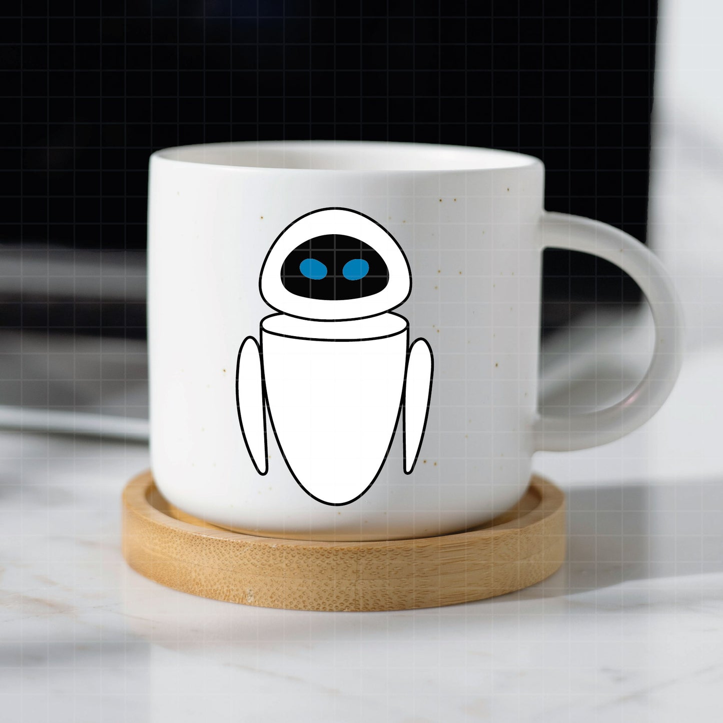 COD3999 - Wall e svg, Wall-e png, Disney svg, walle lineart clipart, wall e dtf, walle silhouette