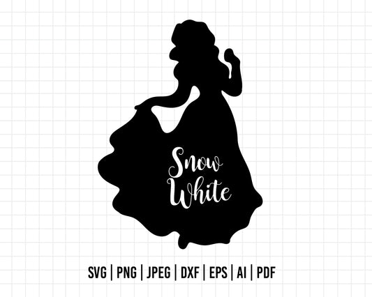 COD40-Snow White svg, Princess SVG, Snow White and the Seven Dwarfs svg, Cricut, Silhouette, Tumbler svg, disney svg