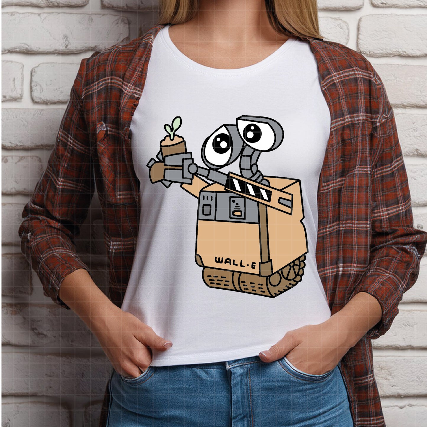 COD4000 - Wall e svg, Wall-e png, Disney svg, walle lineart clipart, wall e dtf, walle silhouette