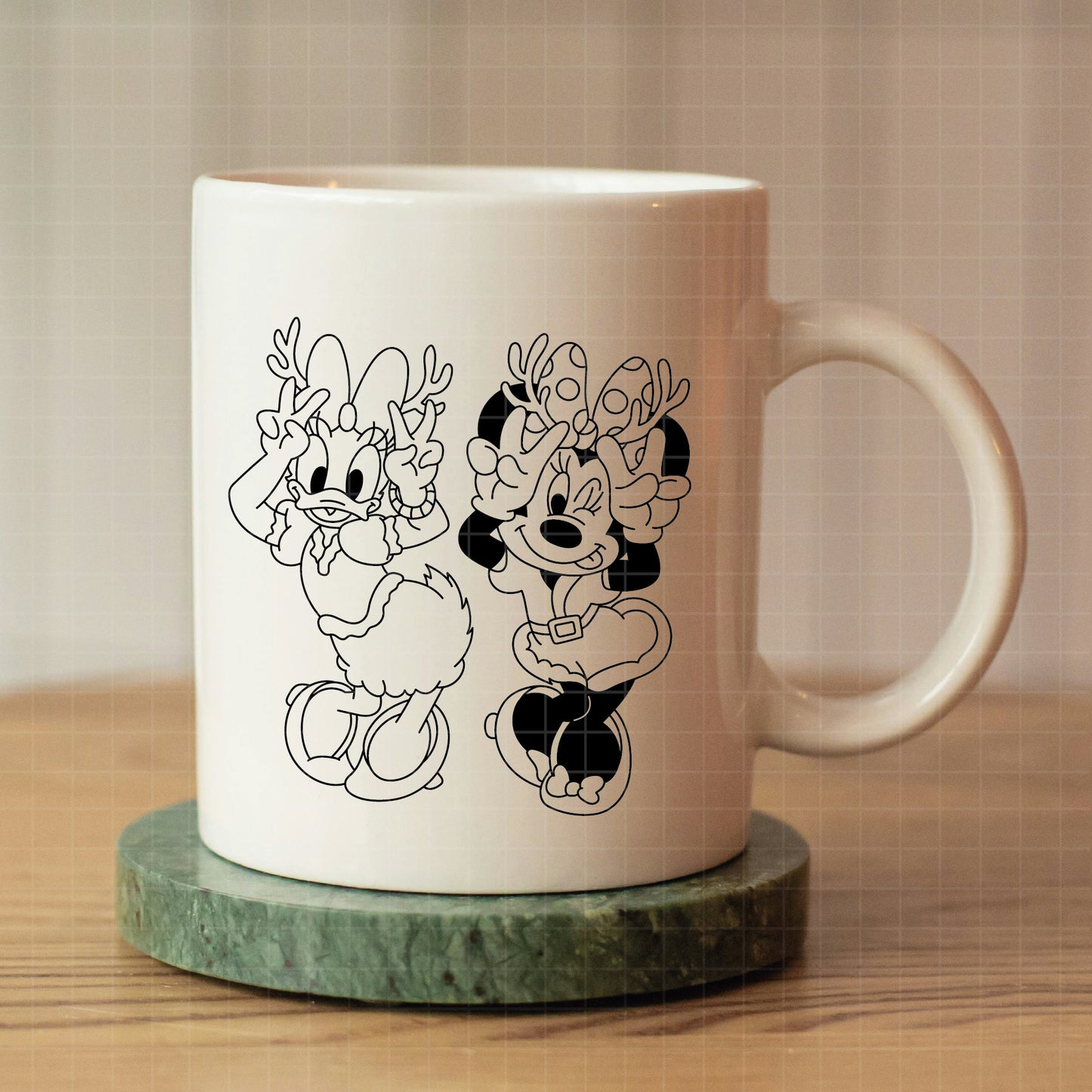 COD4012 - Minnie and daisy christmas svg, Disney svg, mickey svg, minnie svg