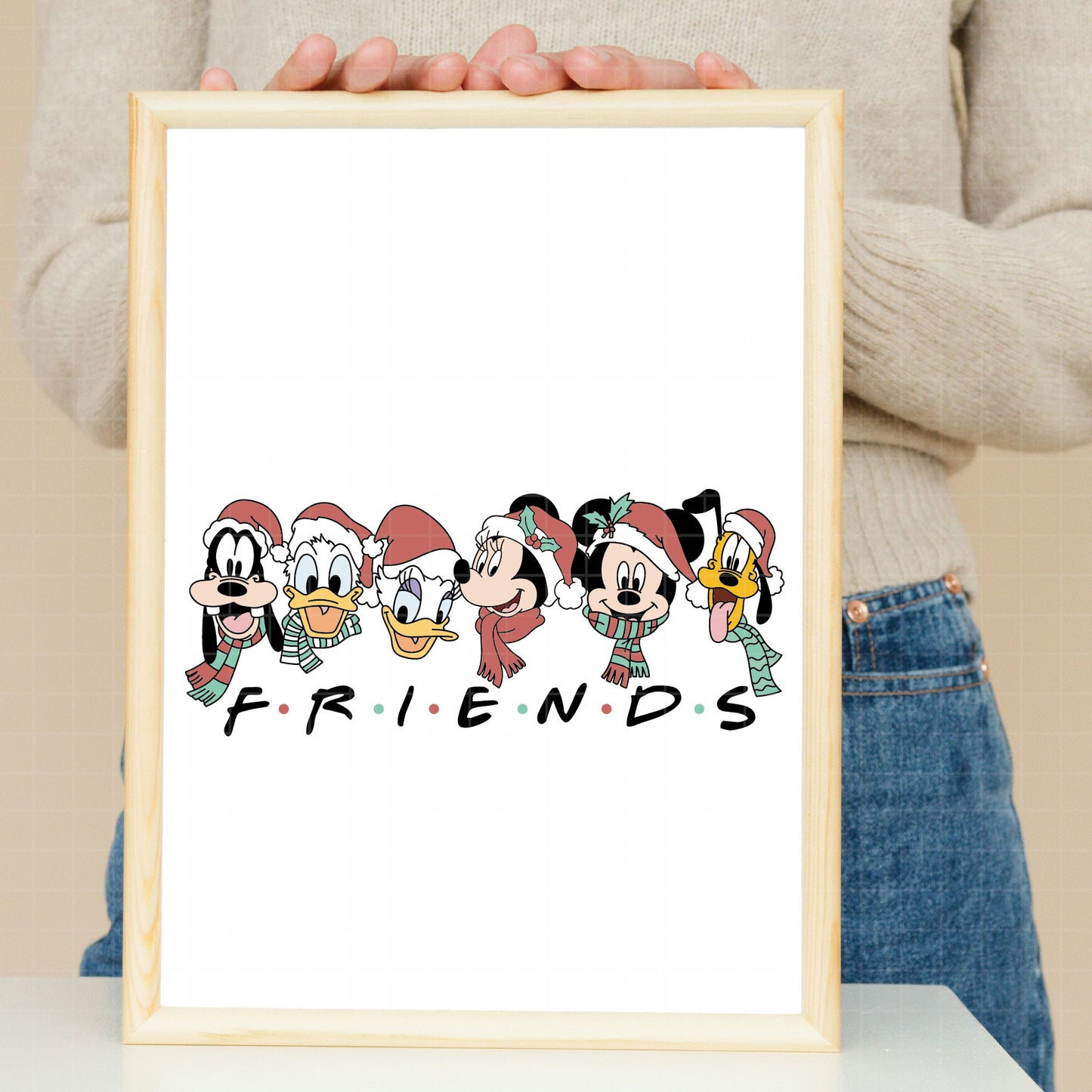 COD4016 - Minnie christmas svg, Mickey christmas svg, Disney svg, mickey svg