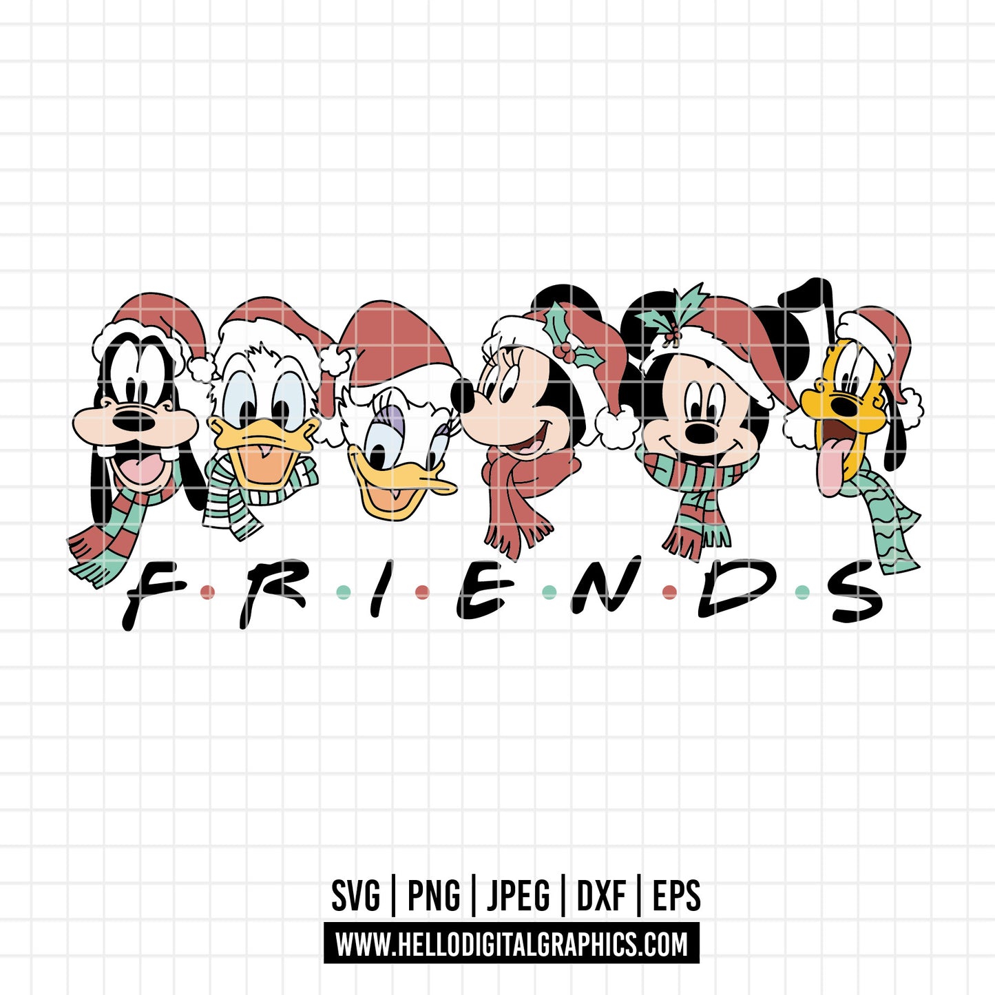COD4016 - Minnie christmas svg, Mickey christmas svg, Disney svg, mickey svg