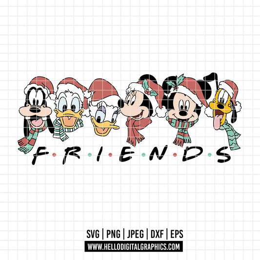 COD4016 - Minnie christmas svg, Mickey christmas svg, Disney svg, mickey svg