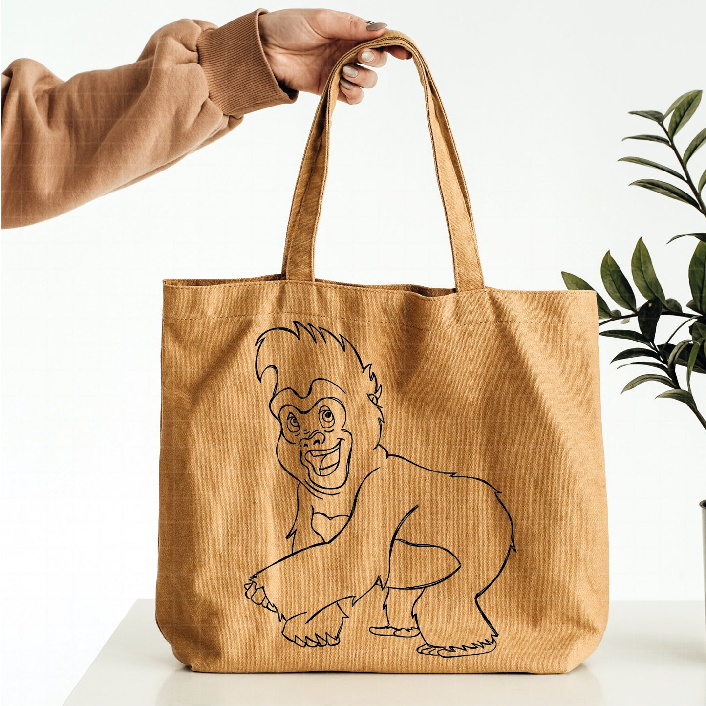 COD4019 - Tarzan svg, Disney svg, Magical svg, Tarzan and jane sketch svg, dtf, sublimation