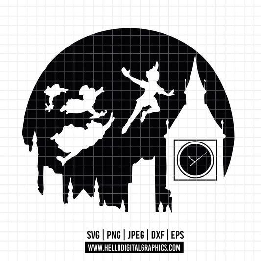 COD4027 - Peter Pan svg, Never grow up svg, peter pan svg, disney svg