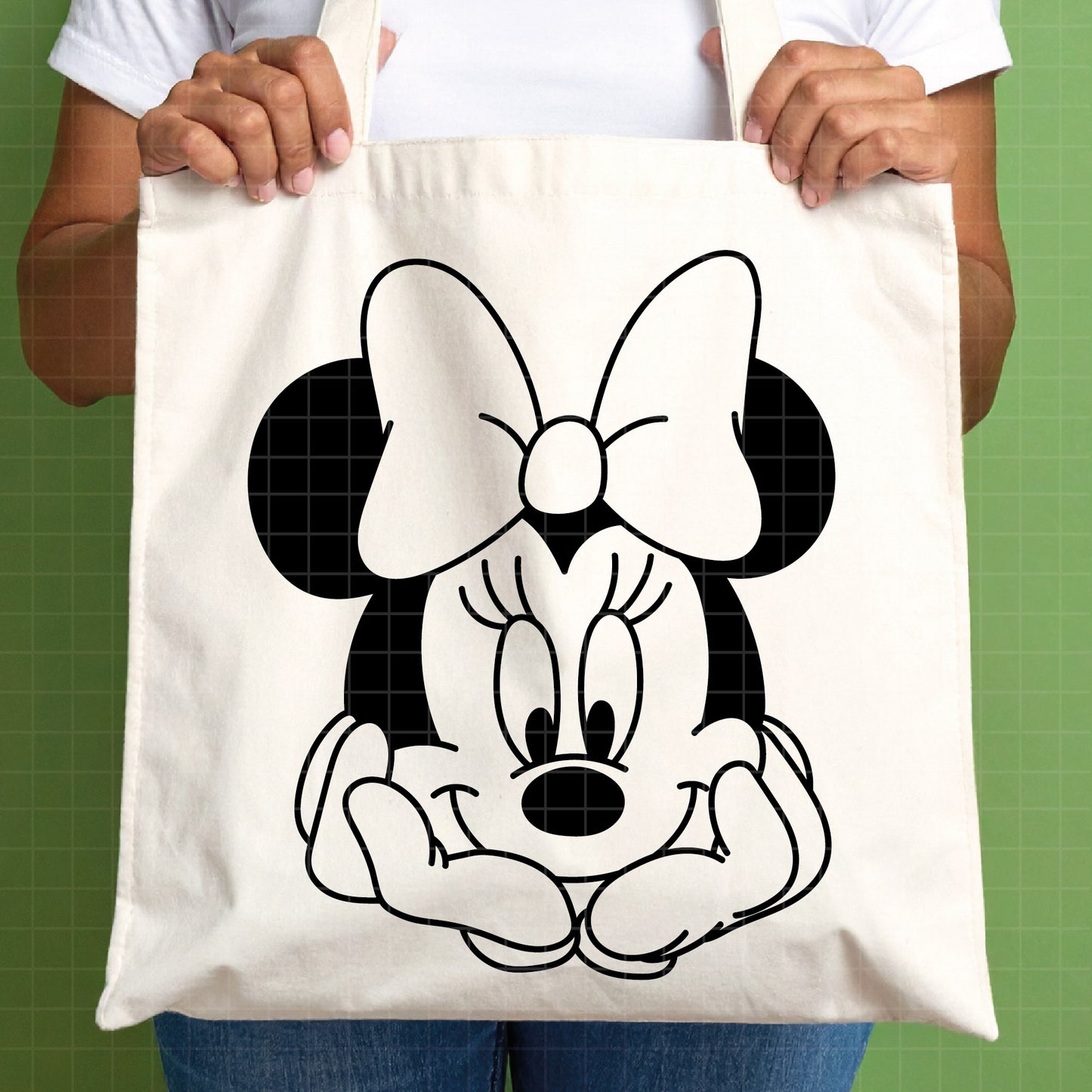 COD4039 - Minnie svg, Disney svg, disneyland t shirt svg, Disney svg, dtf, sublimation