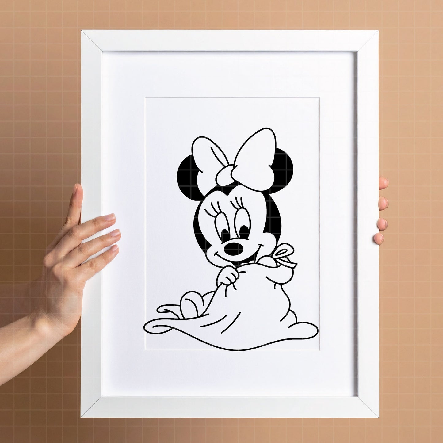COD4041 - Minnie baby svg, Disney svg, disneyland t shirt svg, Disney svg