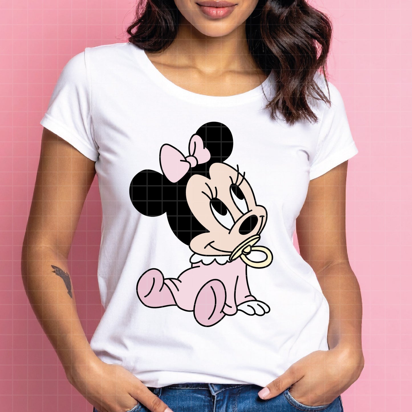 COD4042 - Minnie baby svg, Disney svg, disneyland t shirt svg, Disney svg