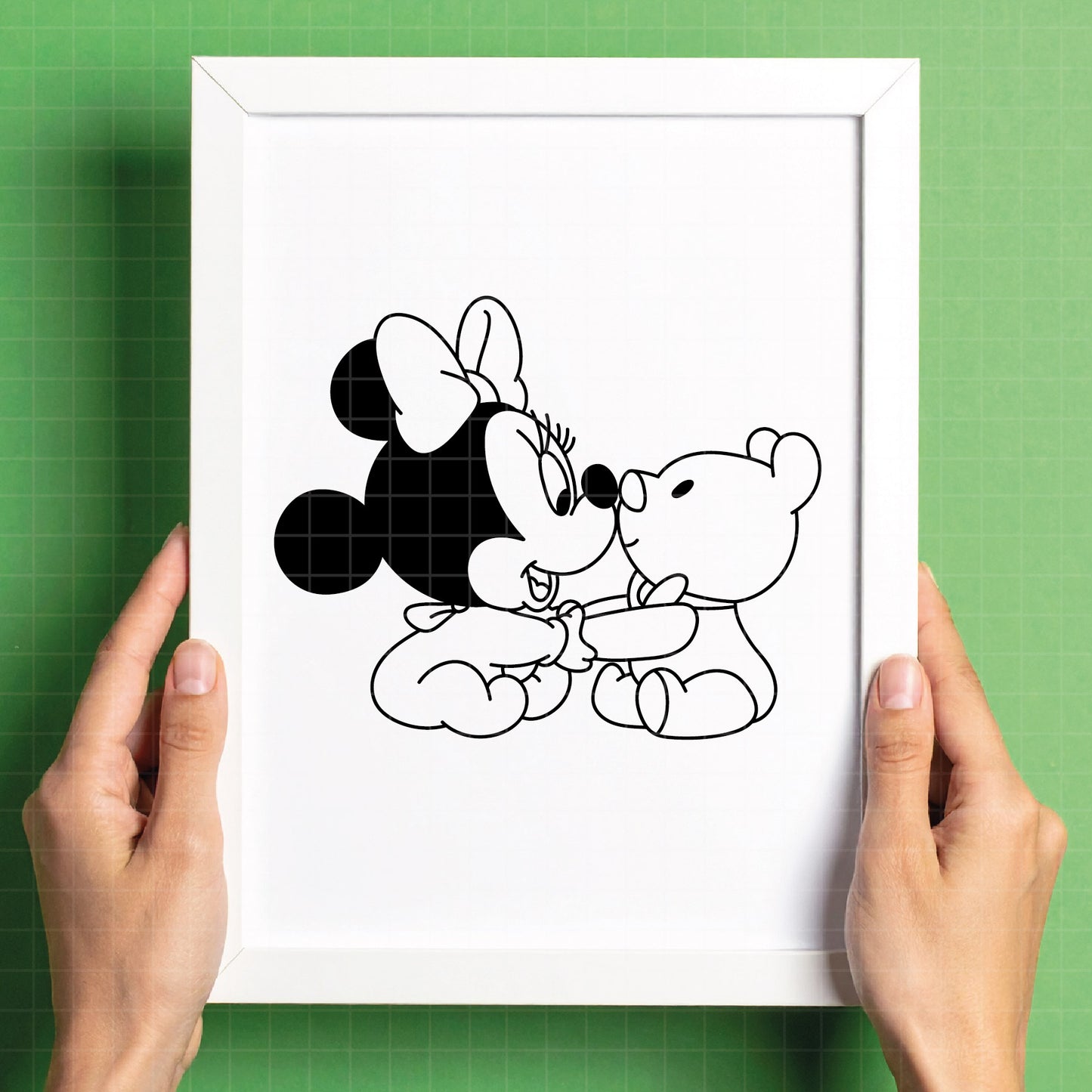 COD4043 - Minnie baby svg, Disney svg, disneyland t shirt svg, Disney svg