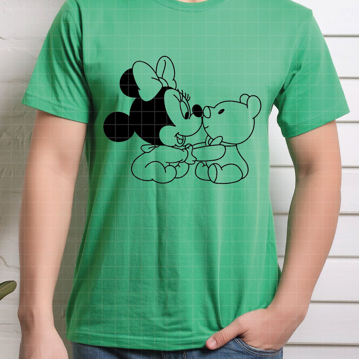 COD4043 - Minnie baby svg, Disney svg, disneyland t shirt svg, Disney svg