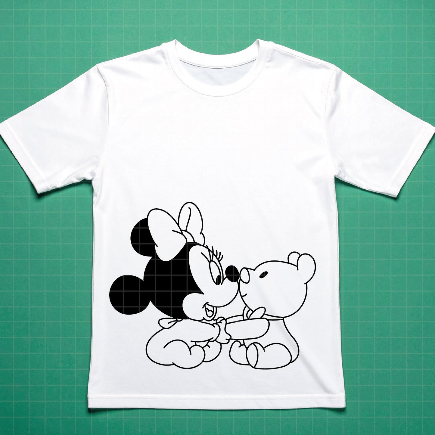 COD4043 - Minnie baby svg, Disney svg, disneyland t shirt svg, Disney svg