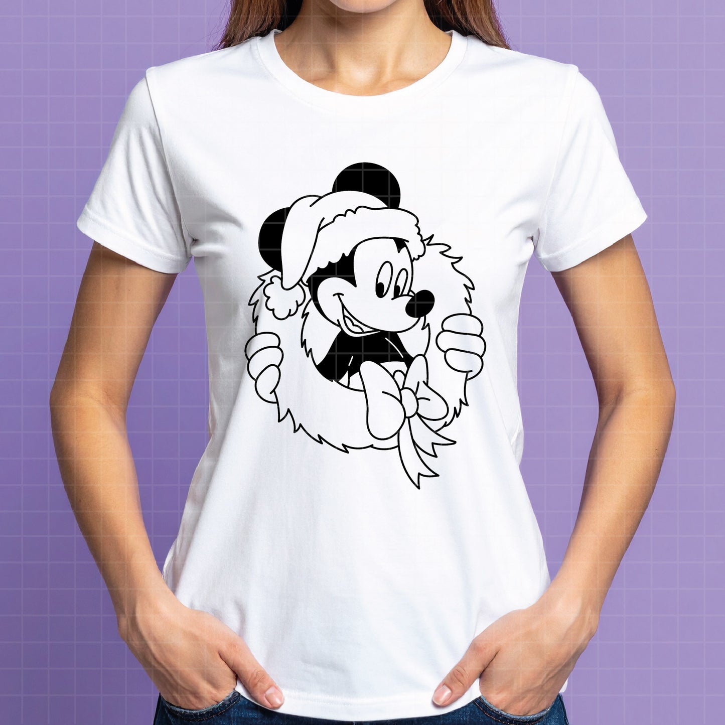 COD4044 - Merry Christmas svg, Mickey mouse svg, Mickey Svg, Disney svg, Christmas svg