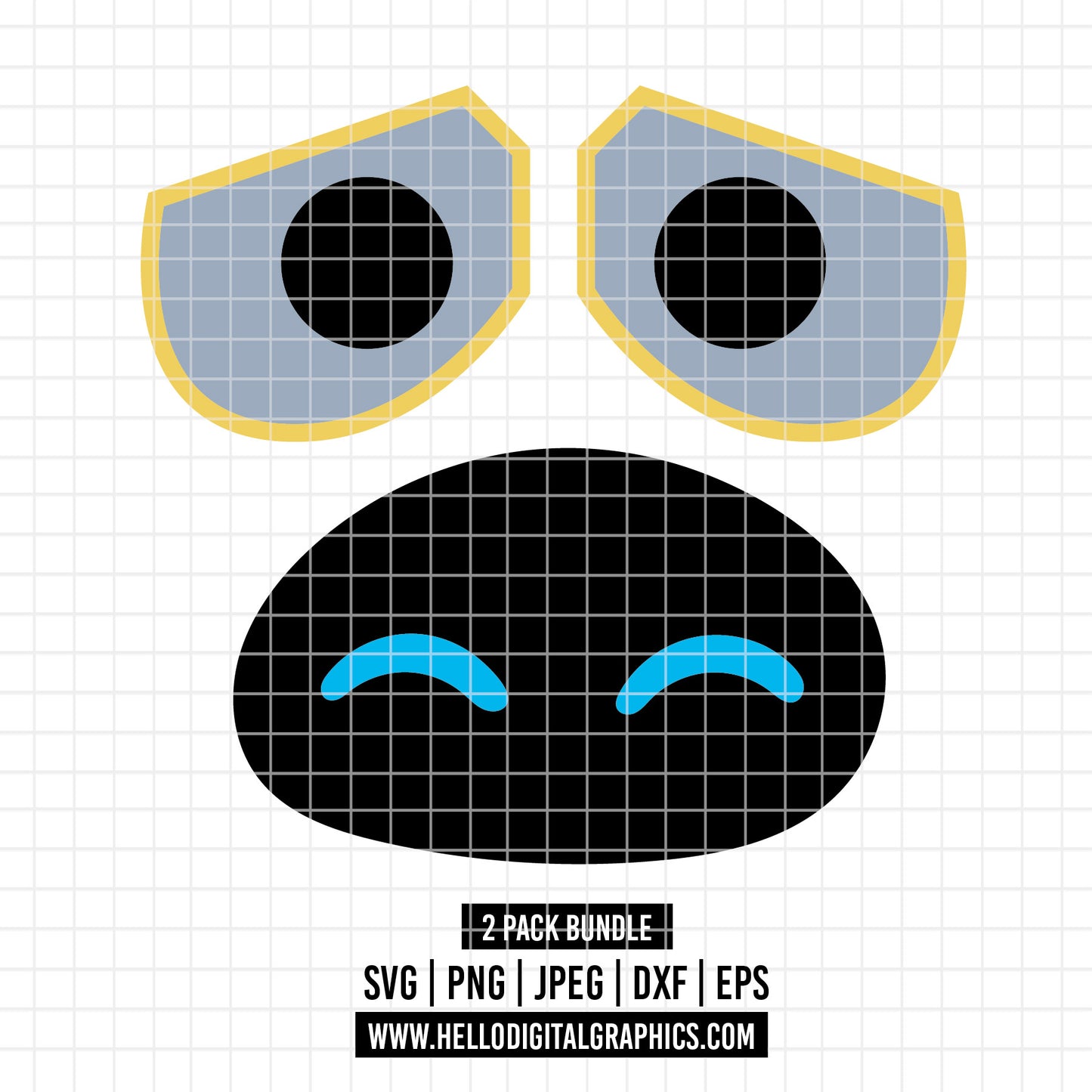 COD4045 - Wall e svg, Wall-e png, Disney svg, walle lineart clipart, wall e dtf, walle silhouette